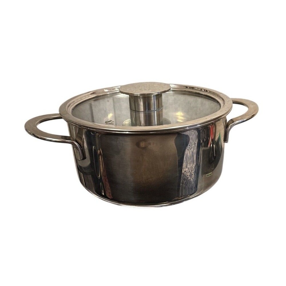 Mepra 2qt. CASSEROLE 2 HANDLES 20 CM STAINLESS‎ STEEL